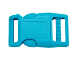 Turquoise 5/8 Inch Contoured Plastic Buckles Adjustable 5/8" Curved  Buckles Local pick up in Orange County California 
