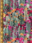 Cacti Cotton fabric 