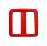 5/8 Inch Red Plastic Slides 5/8" Wide Mouth Heavy Duty Tri-glide Slides